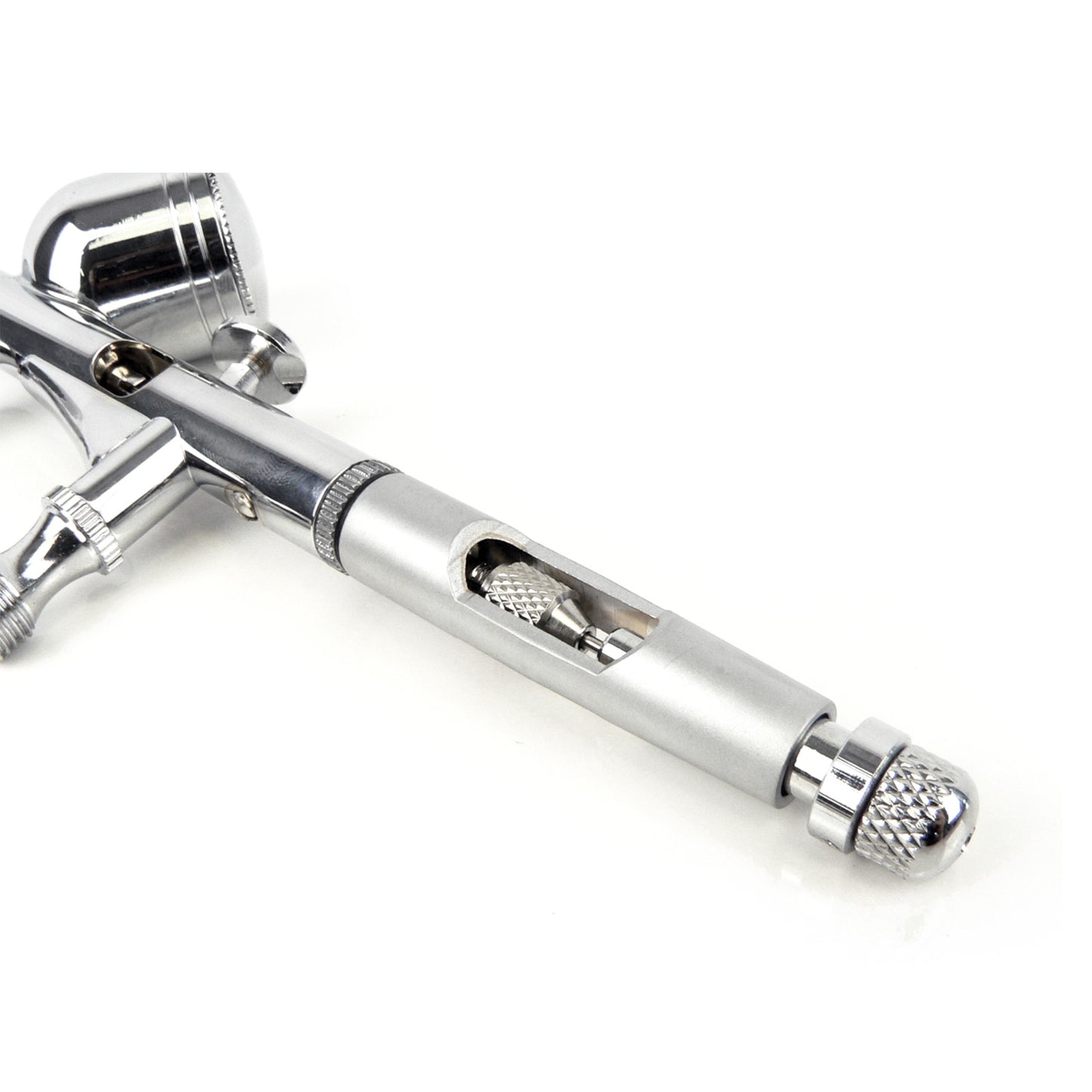 Air Brush Spray Gun Dual Action Mirco Air Control Kit 0.2mm V274-HB-AB203
