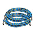 2X Air Brush Hose Rubber Braided Compressor 1/8in 3M V274-HB-ABH2-X2