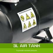 Air Brush Compressor for Air Brush Spray 1/6HP 3L V274-HB-AS186