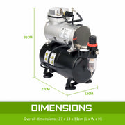 Air Brush Compressor for Air Brush Spray 1/6HP 3L V274-HB-AS186