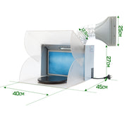 Portable Exhaust Fan Air Brush Spray Booth with LED V274-HB-BD510