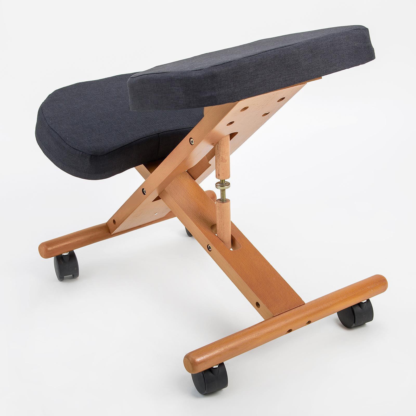 Ergonomic Adjustable Kneeling Chair BLACK V274-MT-GM068-BK