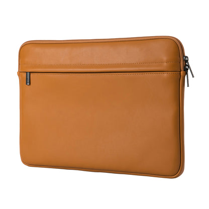 15 inch Laptop Sleeve Padded Travel Carry Case Bag L size ERATO BROWN V274-OF-DST-LAPBG101L-BN
