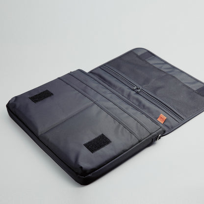 15.6/16 inch Laptop Sleeve Padded Shoulder Bag Travel Carry Case LATO BLACK V274-OF-DST-LAPBG108L-BK