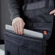 15.6/16 inch Laptop Sleeve Padded Shoulder Bag Travel Carry Case LATO BLACK V274-OF-DST-LAPBG108L-BK