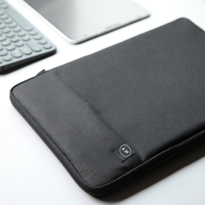 15 inch Laptop Sleeve Padded Travel Carry Case Bag L size LUKE BLACK V274-OF-DST-LAPBG109L-BK