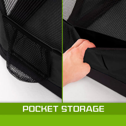 Portable Soft Dog Cage Crate Carrier XXXL BLACK V274-PET-02XXXL-BK