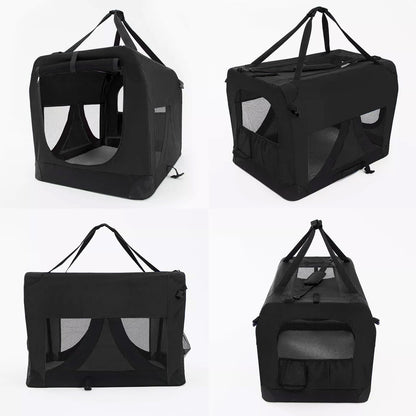 Portable Soft Dog Cage Crate Carrier XXXL BLACK V274-PET-02XXXL-BK