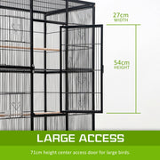 Bird Cage Parrot Aviary MELODY 137cm V274-PET-421A-137