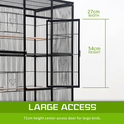 Bird Cage Parrot Aviary MELODY 137cm V274-PET-421A-137