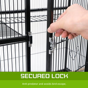 Bird Cage Parrot Aviary MELODY 137cm V274-PET-421A-137