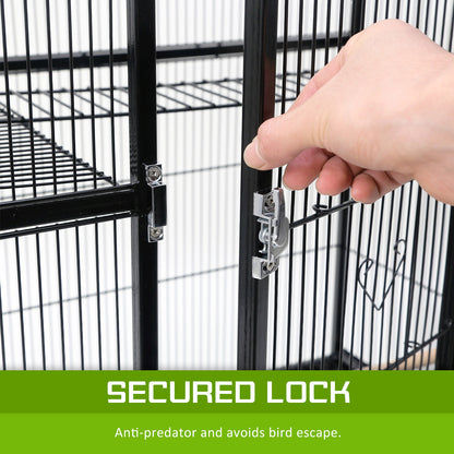 Bird Cage Parrot Aviary MELODY 137cm V274-PET-421A-137