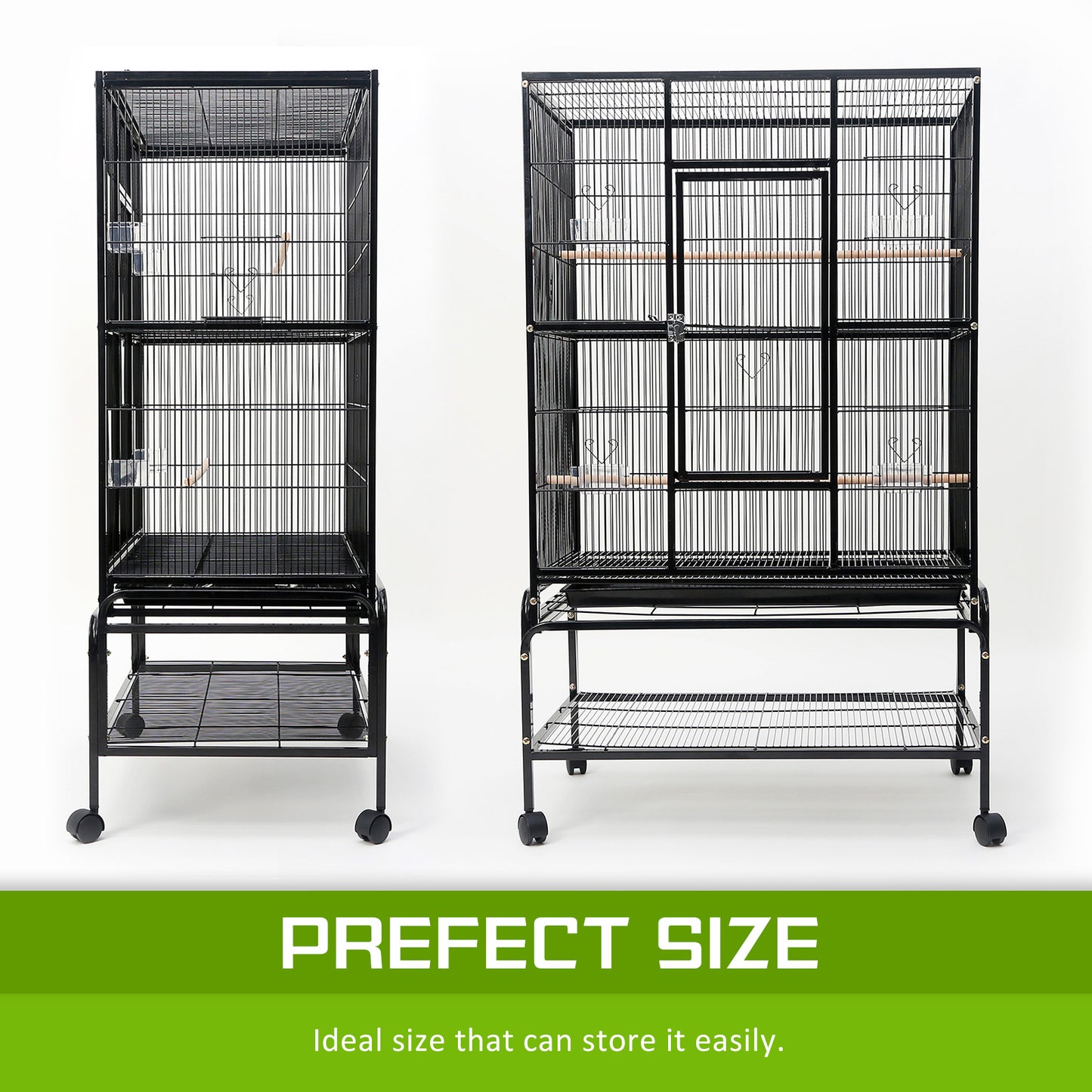 Bird Cage Parrot Aviary MELODY 137cm V274-PET-421A-137