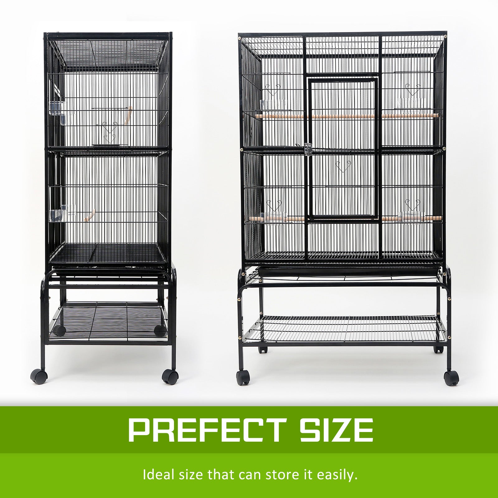 Bird Cage Parrot Aviary MELODY 137cm V274-PET-421A-137