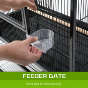 Bird Cage Parrot Aviary MELODY 137cm V274-PET-421A-137