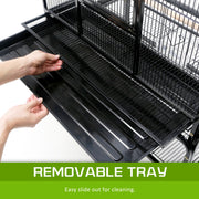 Bird Cage Parrot Aviary MELODY 137cm V274-PET-421A-137