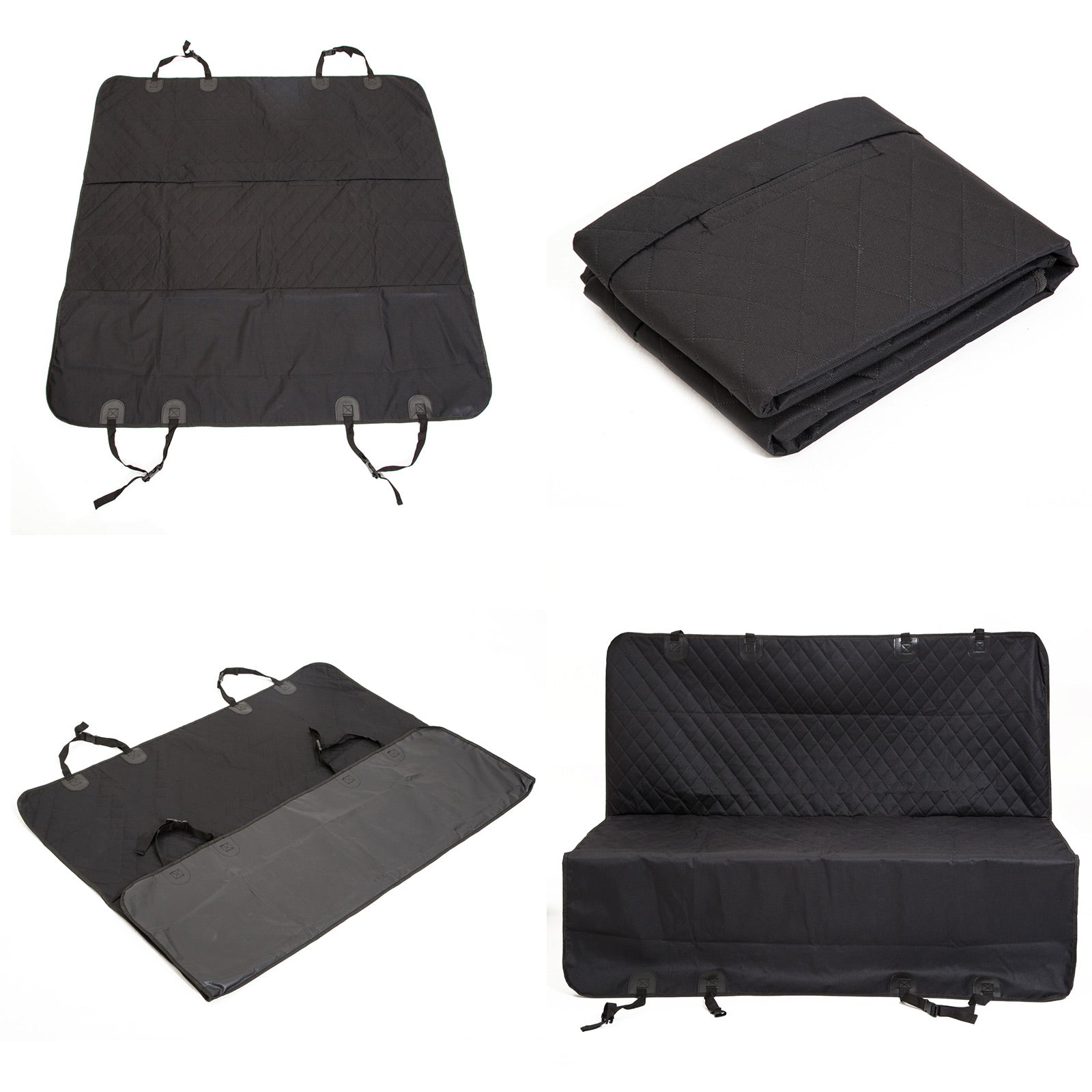 XXL Pet Dog Car Boot Seat Cover Waterproof Mat BLACK V274-PET-600D-147BK