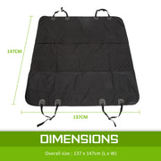 XXL Pet Dog Car Boot Seat Cover Waterproof Mat BLACK V274-PET-600D-147BK
