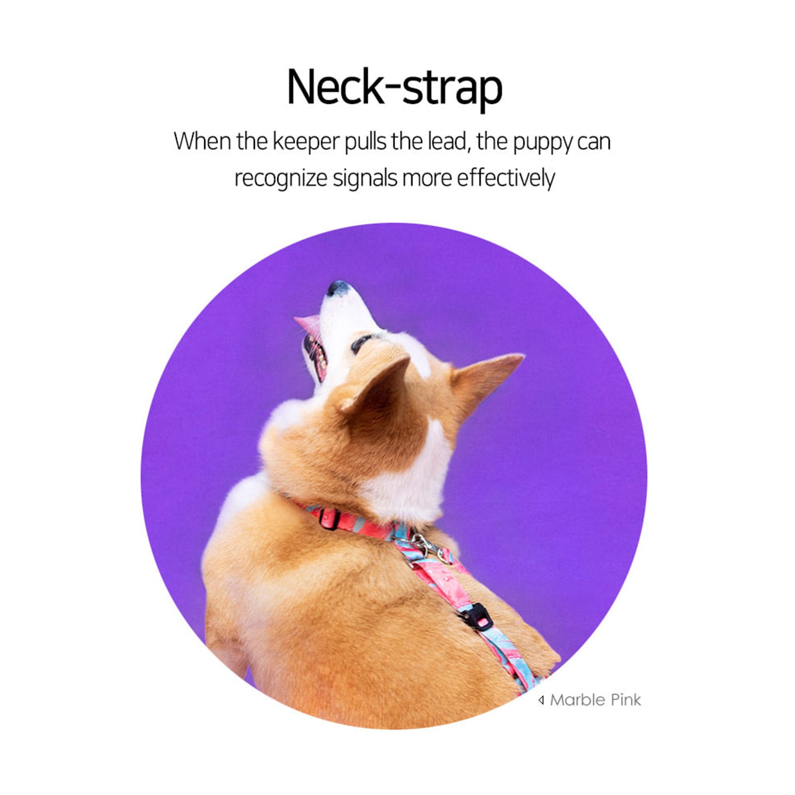 Dog Double-Lined Straps Harness Adjustable M SWEET GREEN V274-PET-BH-2HARN-M-SWGN
