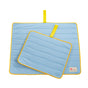 Pet Dog Cooling Mat Non-Slip Travel Roll Up Cool Pad Bed Outdoor M BLUE V274-PET-BH-COOLMAT-M-BU
