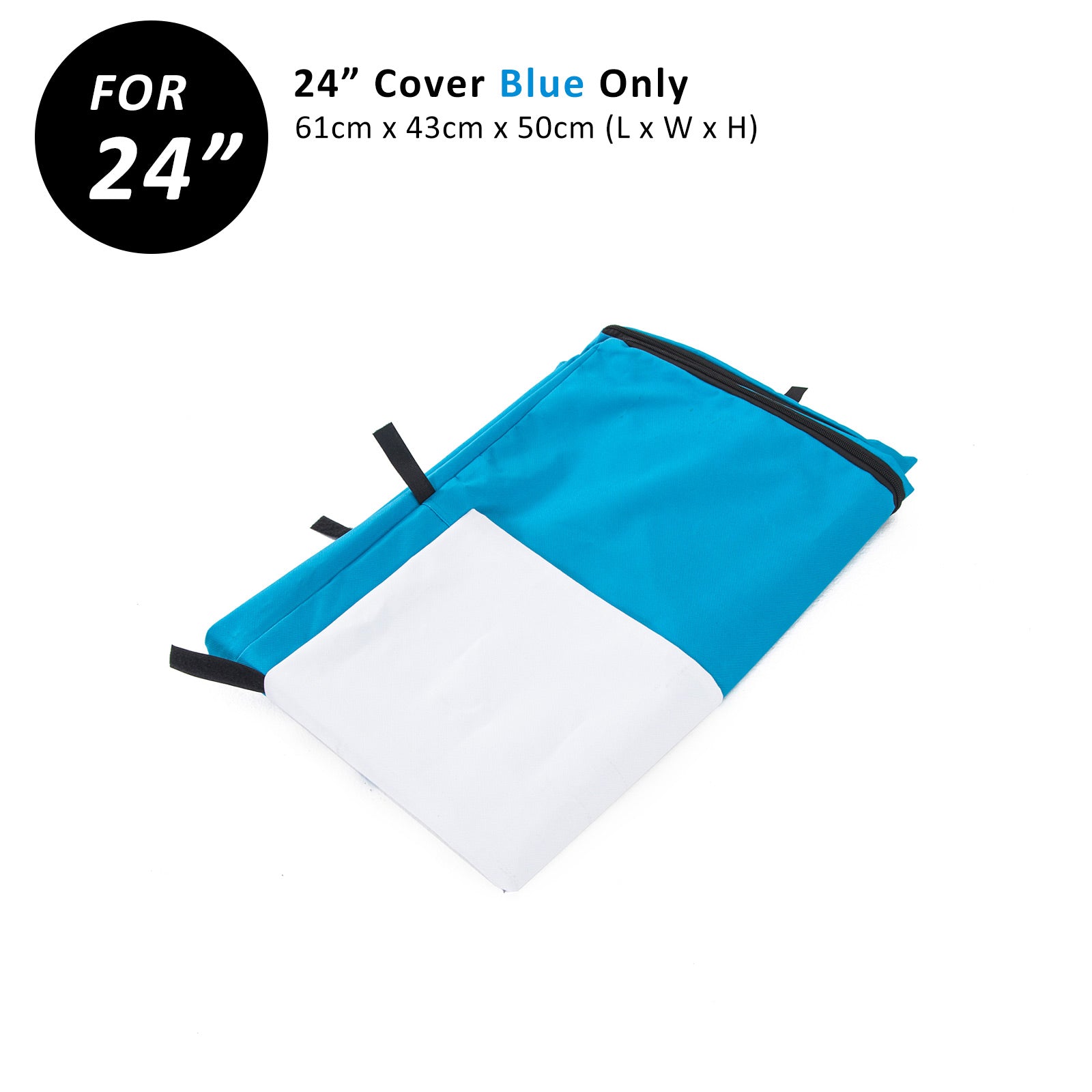 Cage Cover Enclosure for Wire Dog Cage Crate 24in BLUE V274-PET-CV24-BU