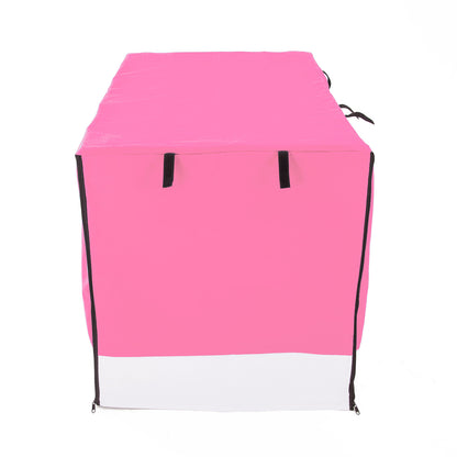 Cage Cover Enclosure for Wire Dog Cage Crate 30in PINK V274-PET-CV30-PK