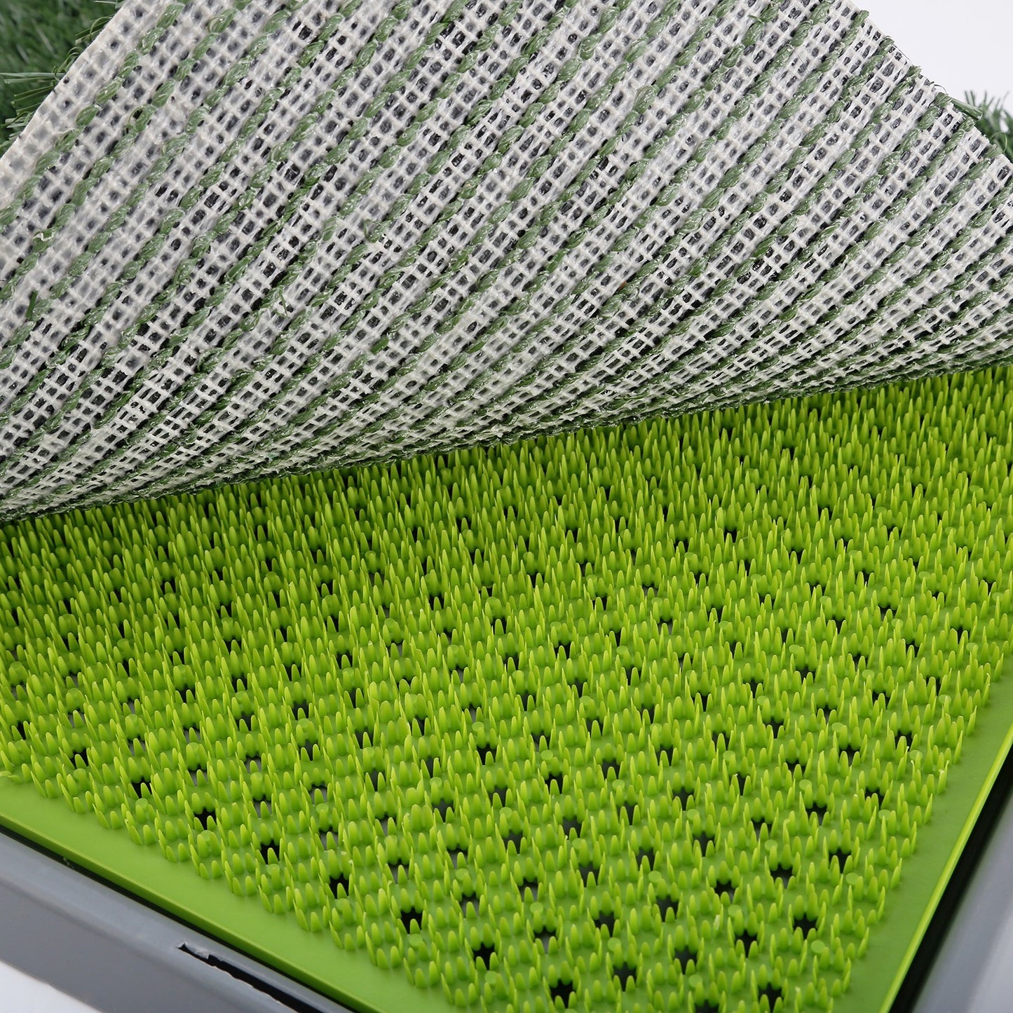 Pet Dog Potty Tray Training Toilet + 1 Grass Mat 69cm x 43cm V274-PET-HH202