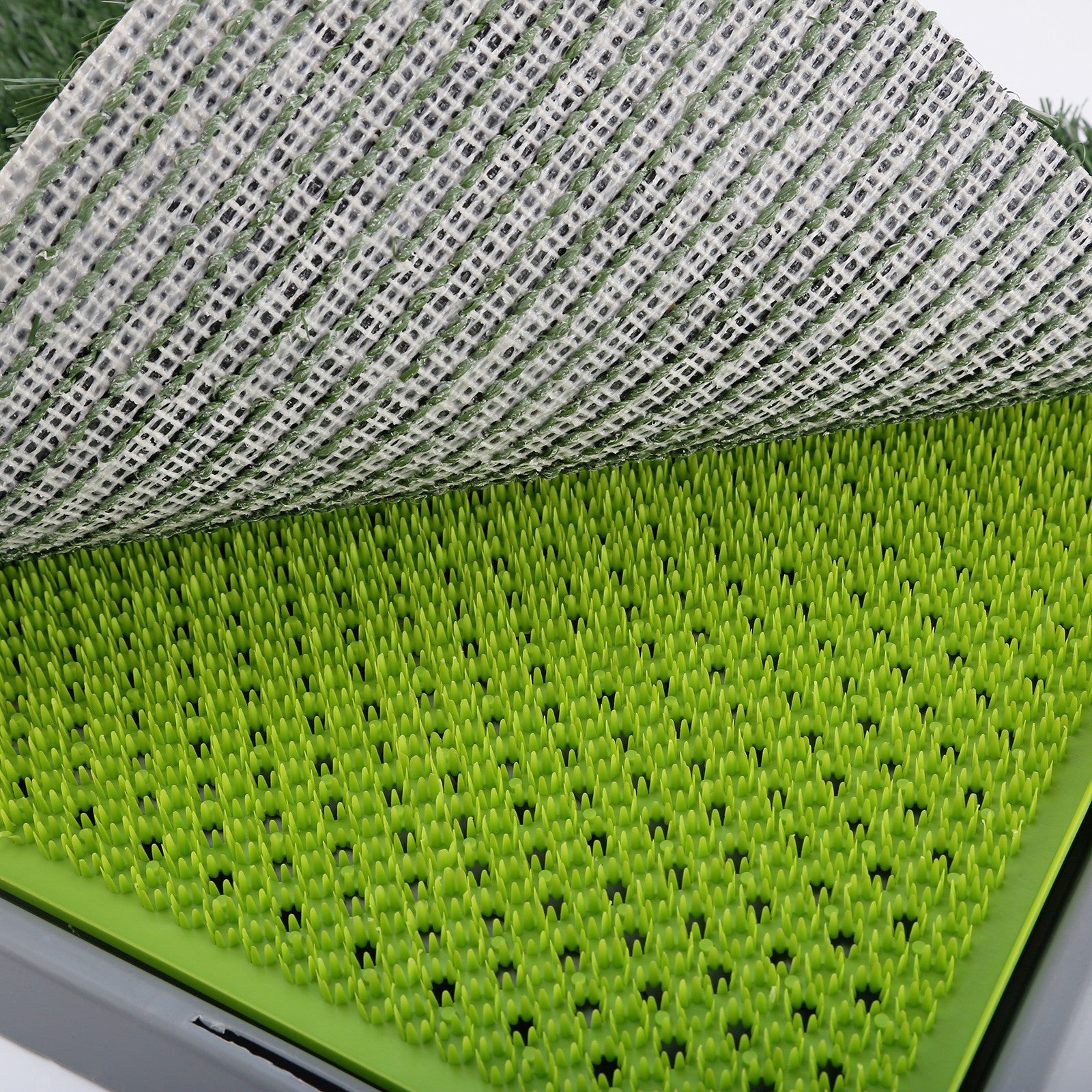 Pet Dog Potty Tray Training Toilet + 1 Grass Mat 69cm x 43cm V274-PET-HH202