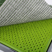 Pet Dog Potty Tray Training Toilet + 1 Grass Mat 69cm x 43cm V274-PET-HH202