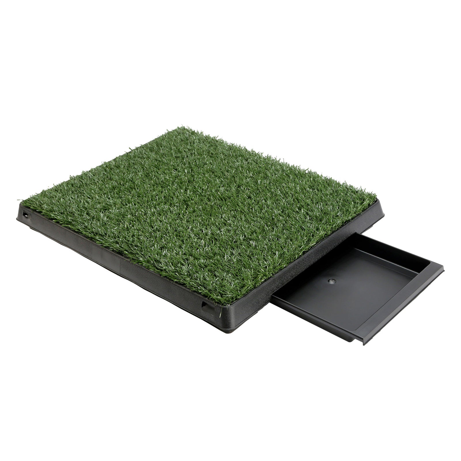 Pet Dog Potty Tray Training Toilet + 1 Grass Mat 63cm x 50cm V274-PET-HH208A-1MAT