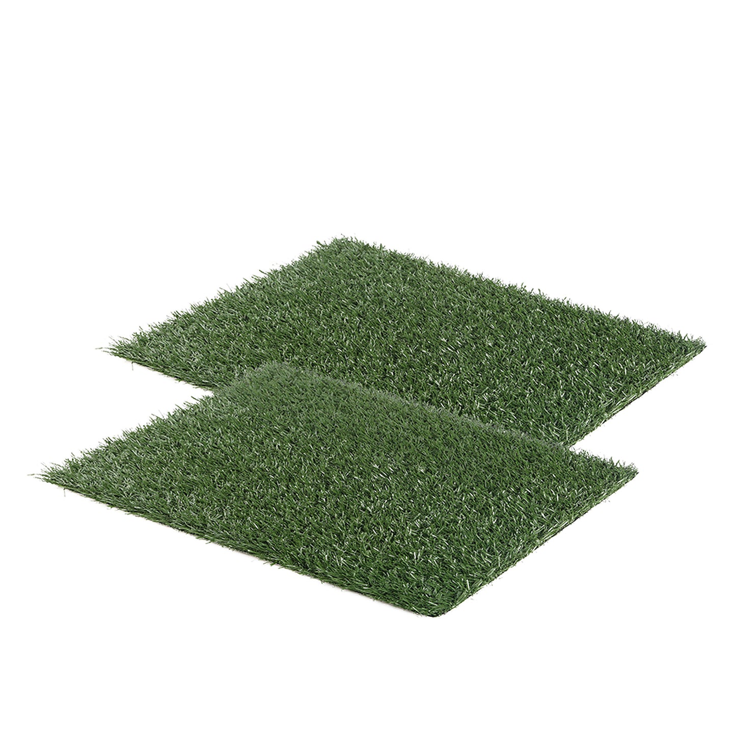 2 Grass Mat 63.5cm x 38cm for Pet Dog Potty Tray Training Toilet V274-PET-MAT-202-X2