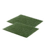 2 Grass Mat 58.5cm x 46cm for Pet Dog Potty Tray Training Toilet V274-PET-MAT-208A-X2