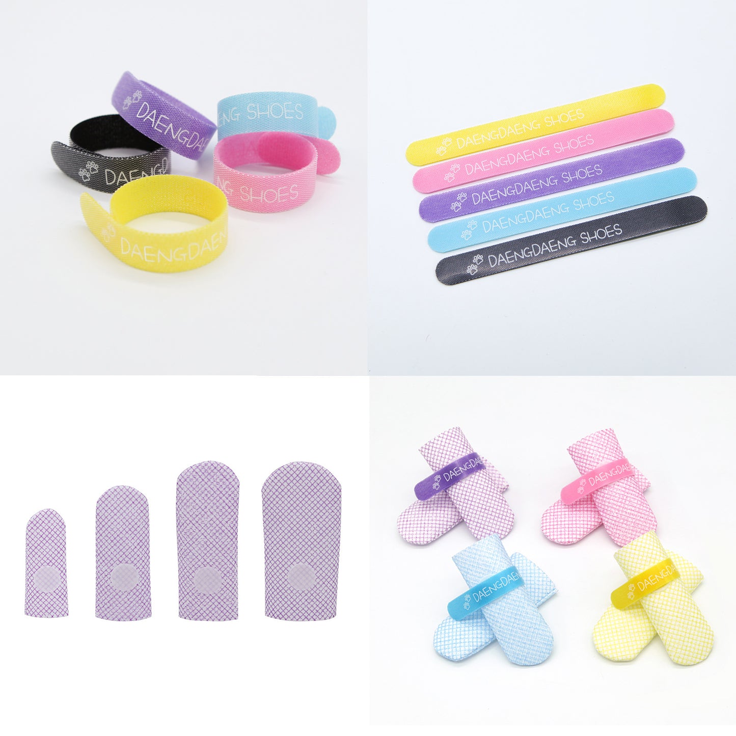 28pc X Dog Shoes Waterproof Disposable Boots Anti-Slip Pet Socks L YELLOW V274-PET-MIR-DDSHOEL-YE