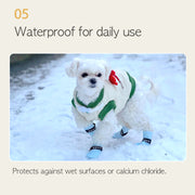28pc X Dog Shoes Waterproof Disposable Boots Anti-Slip Pet Socks M VIOLET V274-PET-MIR-DDSHOEM-VT