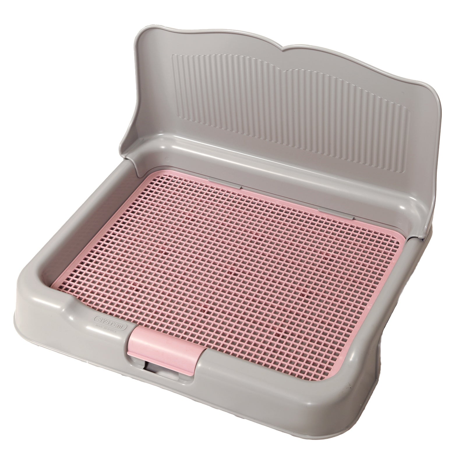 Dog Pet Potty Tray Training Toilet Detachable Wall T2 GREY V274-PET-POTT2-GY