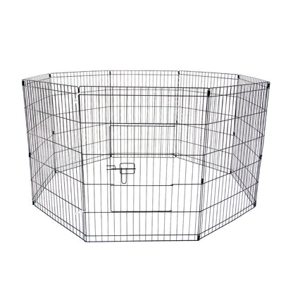 Pet Playpen Foldable Dog Cage 8 Panel 30in V274-PET-PP30