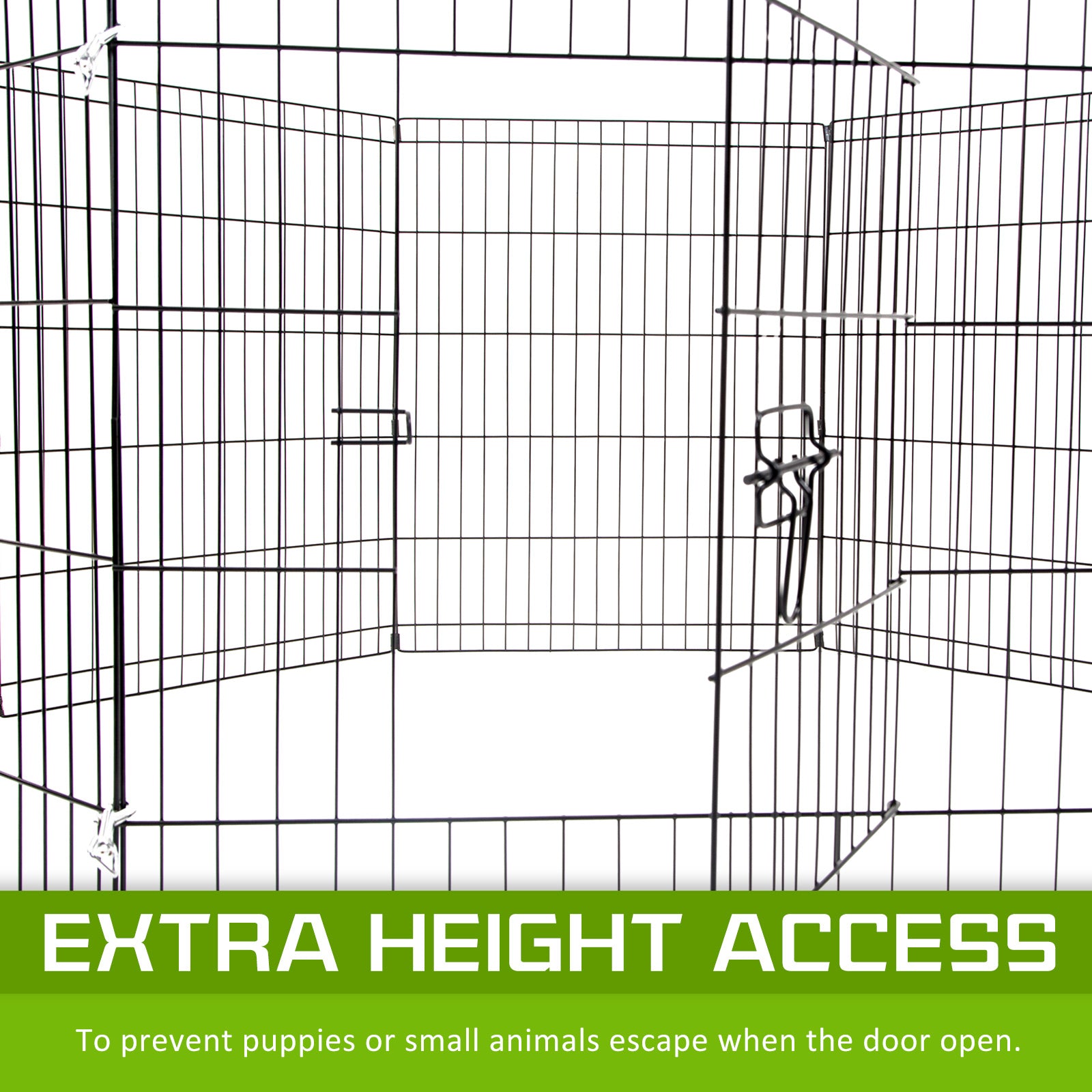 Pet Playpen Foldable Dog Cage 8 Panel 30in V274-PET-PP30