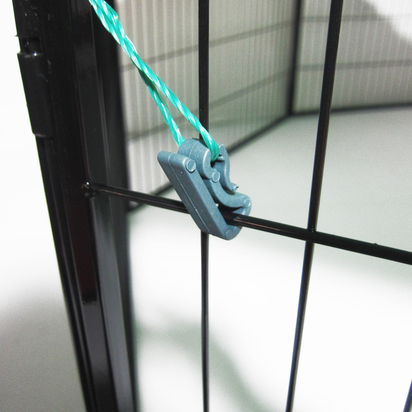 Net Cover Green for Pet Playpen Dog Cage 24in V274-PET-PPCV24-GN