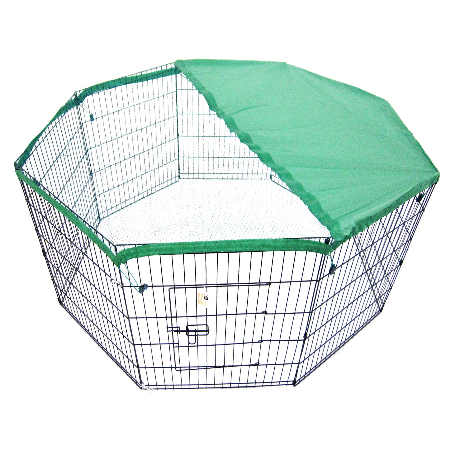 Net Cover Green for Pet Playpen Dog Cage 30in V274-PET-PPCV30-GN
