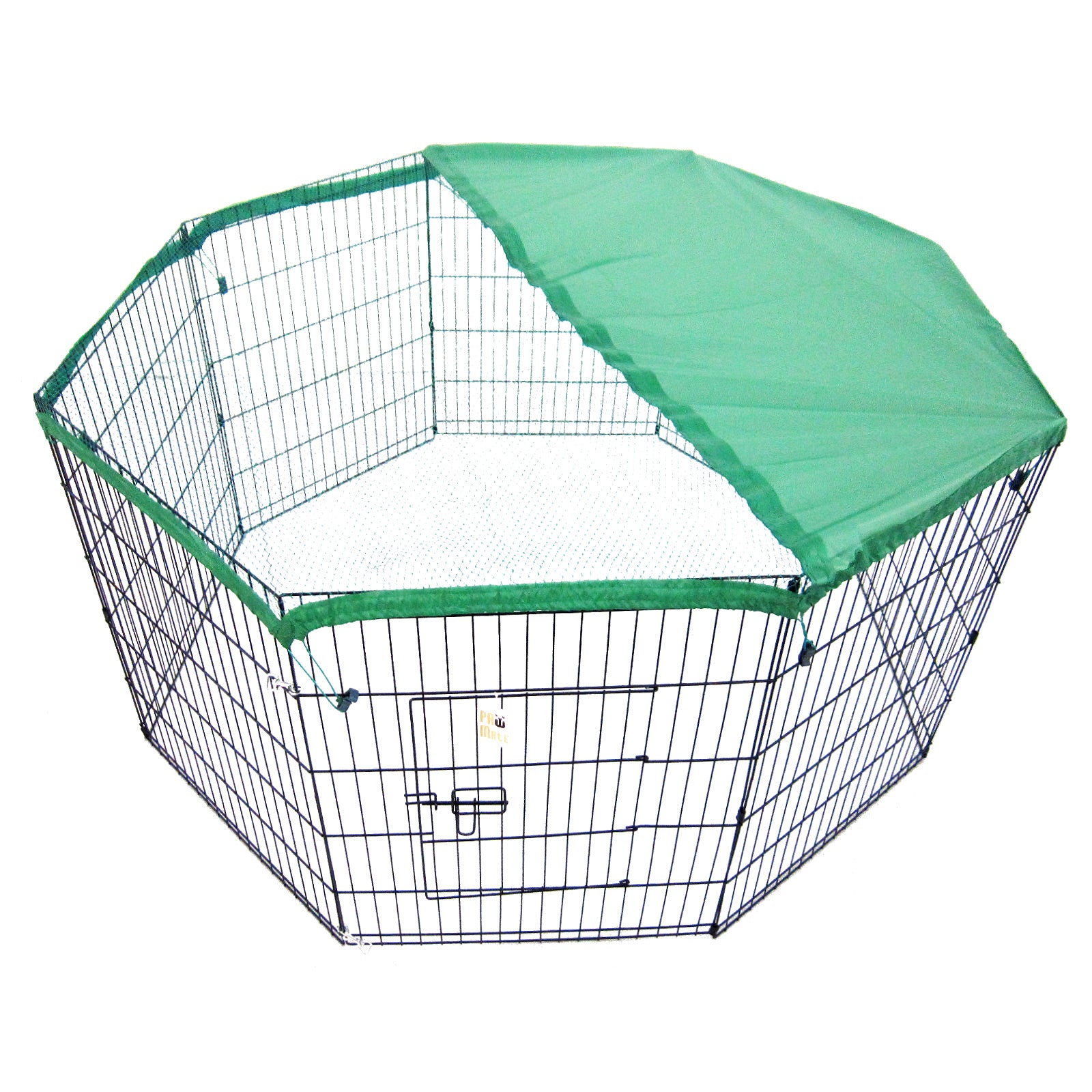 Net Cover Green for Pet Playpen Dog Cage 30in V274-PET-PPCV30-GN