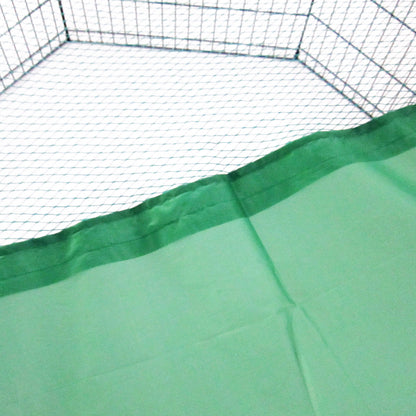 Net Cover Green for Pet Playpen Dog Cage 42in V274-PET-PPCV42-GN