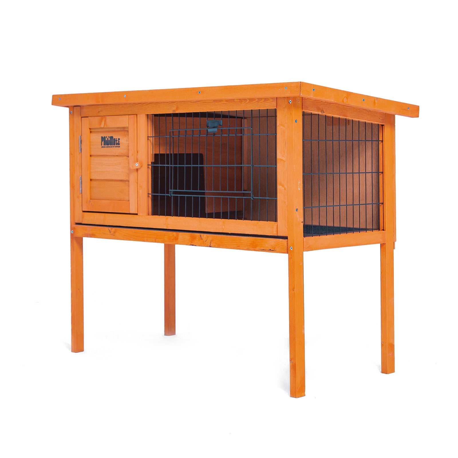 Rabbit Hutch Chicken Coop 91 x 45 x 70cm Free Standing Cage Run Eden V274-PET-RH915