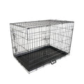 Wire Dog Cage Foldable Crate Kennel 36in with Tray V274-PET-WC36