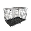 Wire Dog Cage Foldable Crate Kennel 42in with Tray V274-PET-WC42