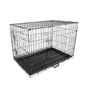 Wire Dog Cage Foldable Crate Kennel 42in with Tray V274-PET-WC42