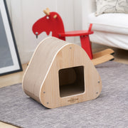 Yaomi Wood Triangle Cat Scratcher Sofa Pet Bed V274-PET-ZS-CTTRIHS