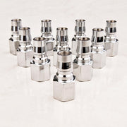 10X 1/4" Nitto Type Male Air Coupling Coupler Fitting Connector 4 x 2.5cm