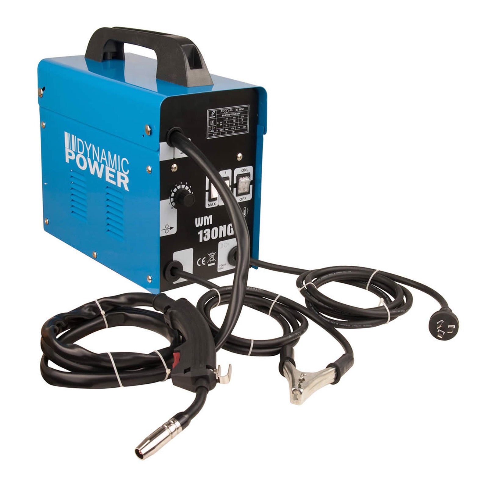 MIG Gasless Welder Portable Welding Machine 130Amp V274-TL-WM130NG