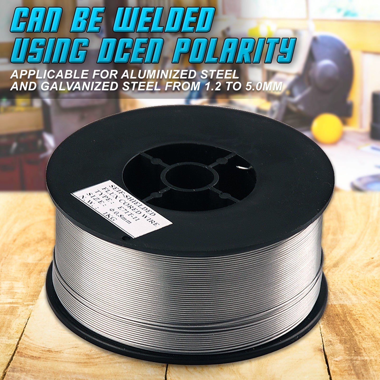 Gasless MIG Welding Wire E71T-11 Flux Cored 0.8mm V274-TL-WMWIRE