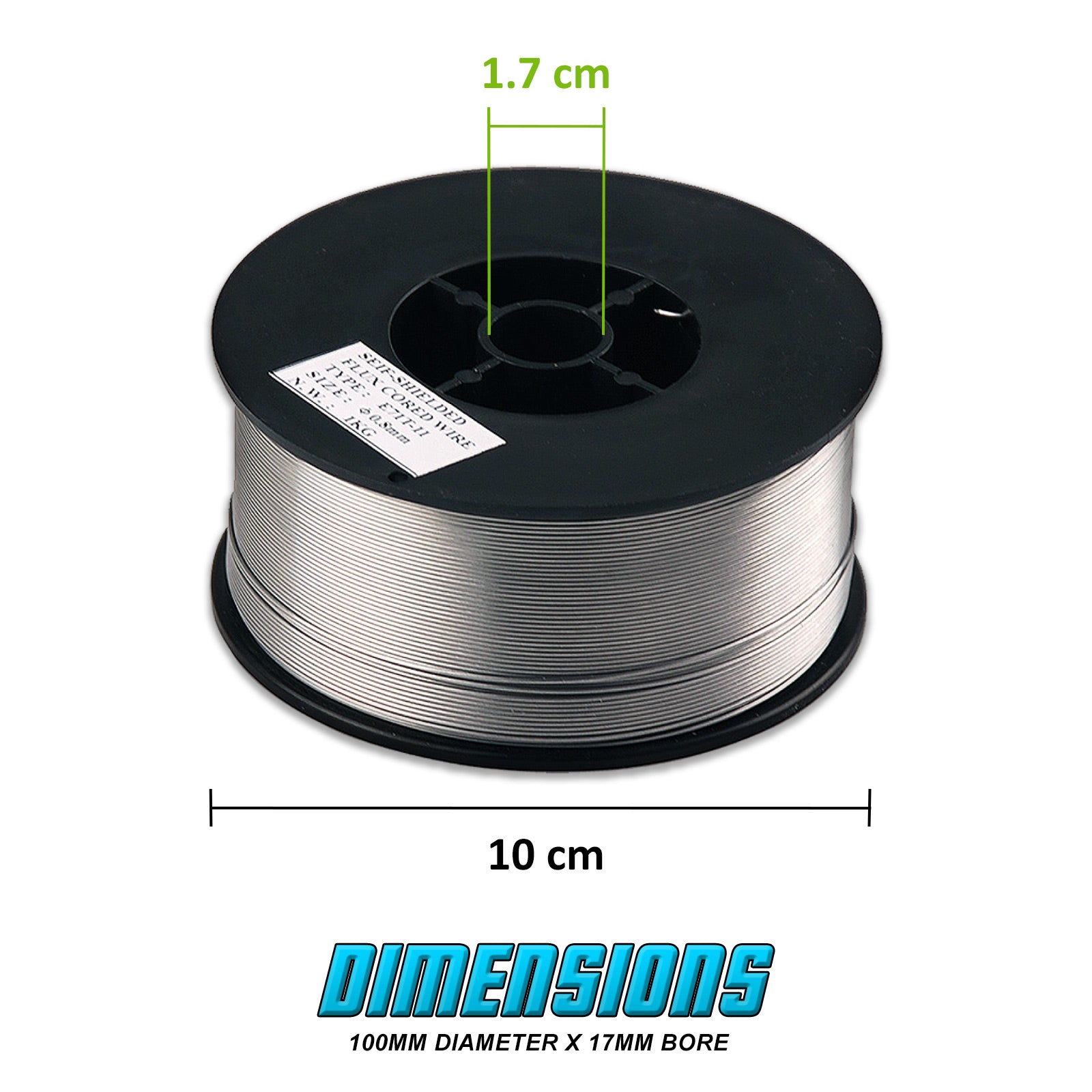 Gasless MIG Welding Wire E71T-11 Flux Cored 0.8mm V274-TL-WMWIRE